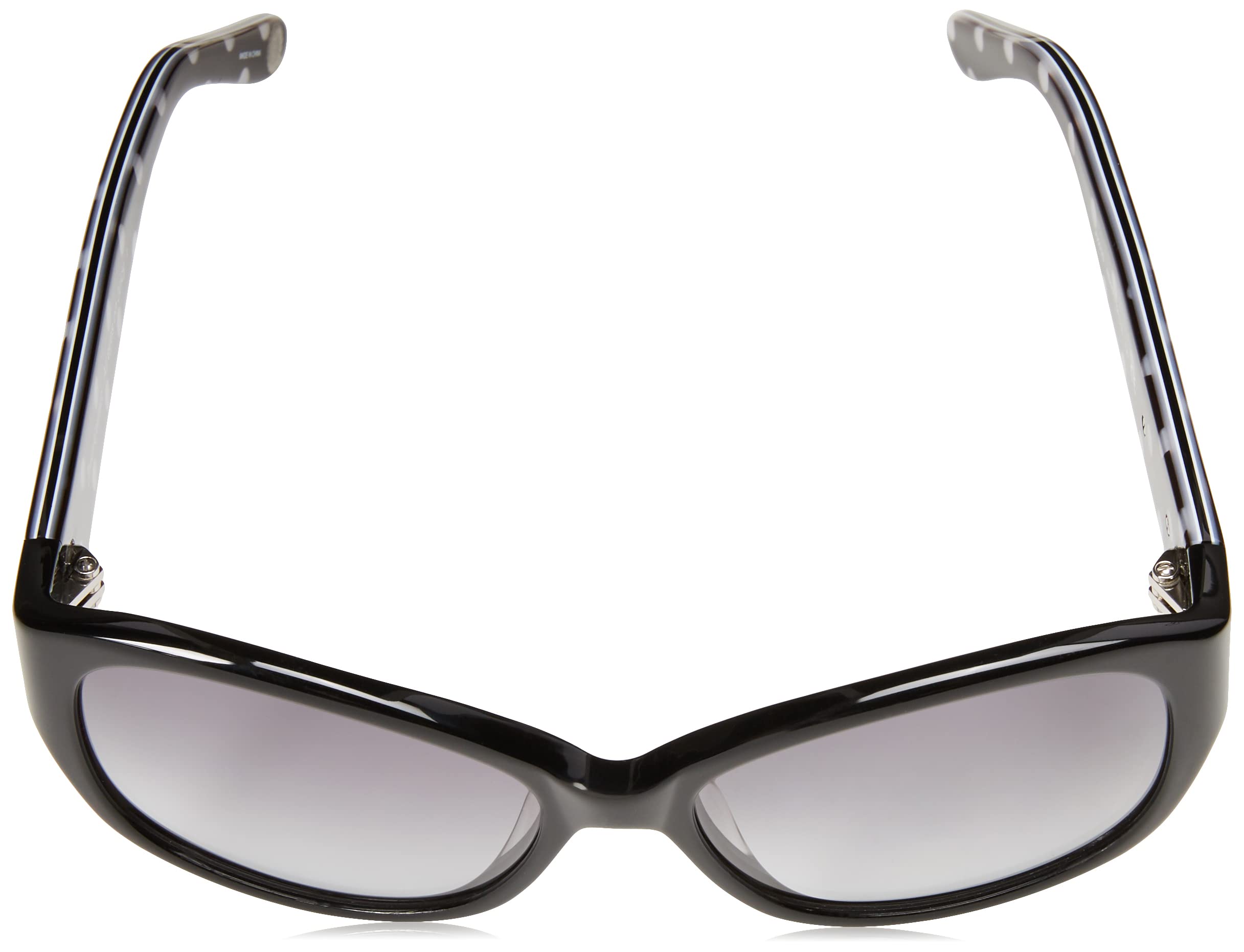 Juicy Couture Women's JU 551/S Rectangular Sunglasses - Black Polka Dot/Grey Gradient Lens, 54mm Frame, 16mm Bridge | Fashion UV Protection Shades for Outdoor, Beach & Driving