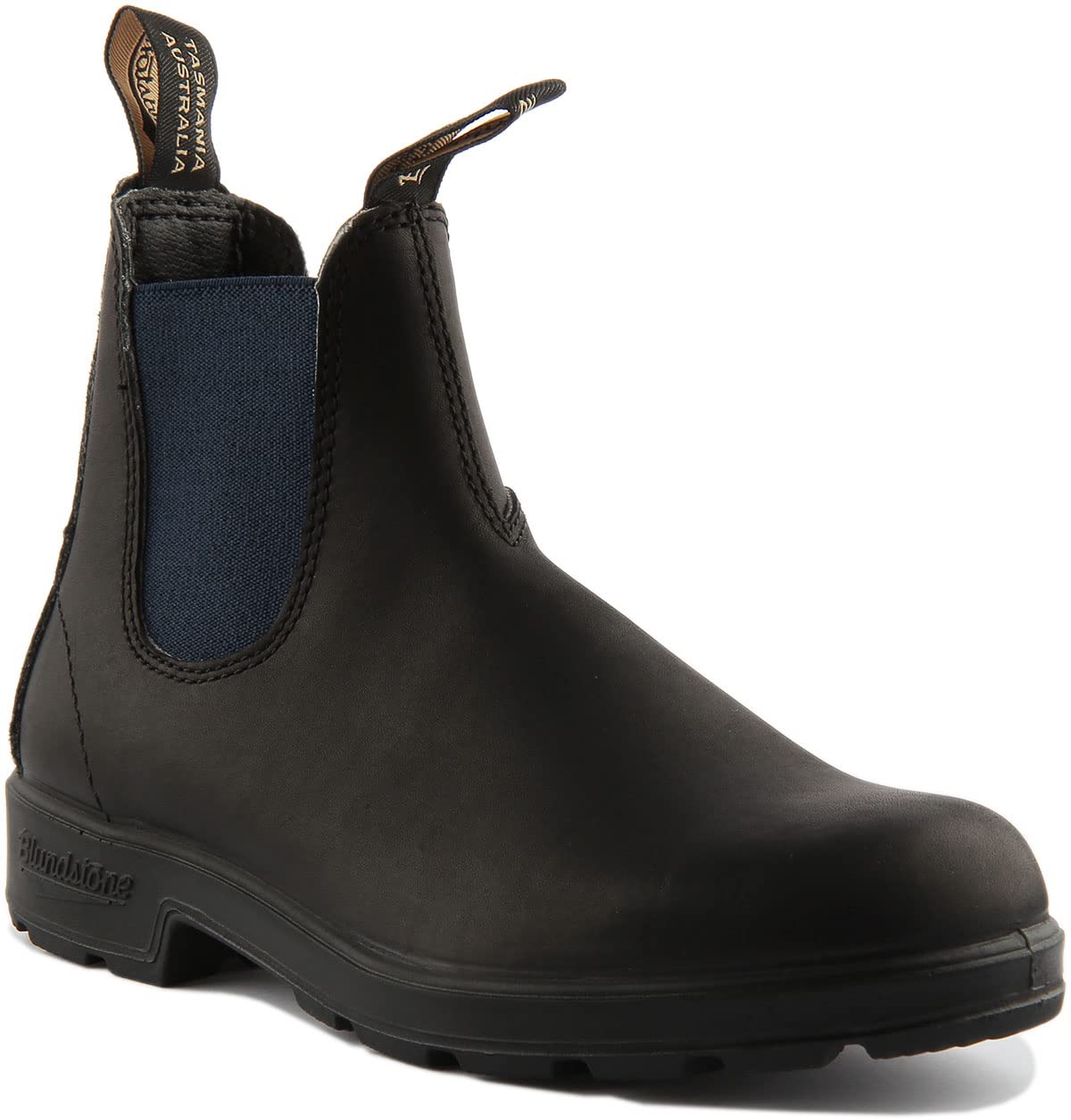 **Blundstone Men's Original 500 Series Chelsea Boots - Waterproof, Comfortable & Durable - Black (Size 8) - Perfect for Work, Outdoor & Casual Wear**
