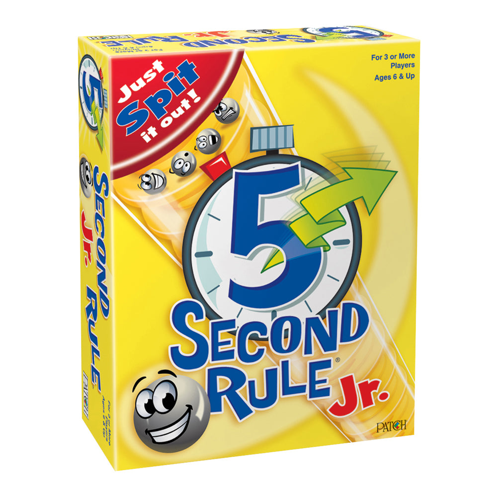 5 Second Rule Jr. Family Board Game for Kids & Adults - Fun Party Game for Family Gatherings, Game Nights & Classroom Activities