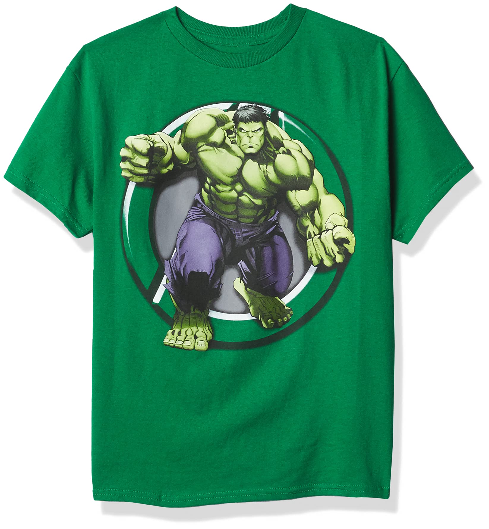 Marvel Avengers Iron Man & Hulk Graphic T-Shirt for Men - Superhero Cotton Tee for Casual Wear, Cosplay & Comic Con