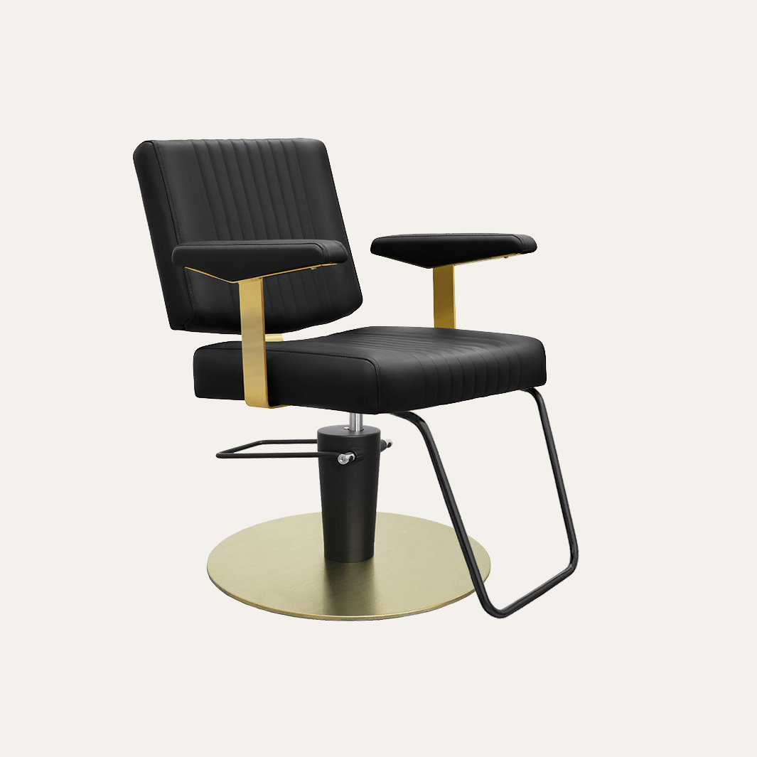 ATHENA Professional Salon Chair - Adjustable Hydraulic Styling Chair for Hairdressers & Barbers - Perfect for Salons, Barber Shops & Home Use