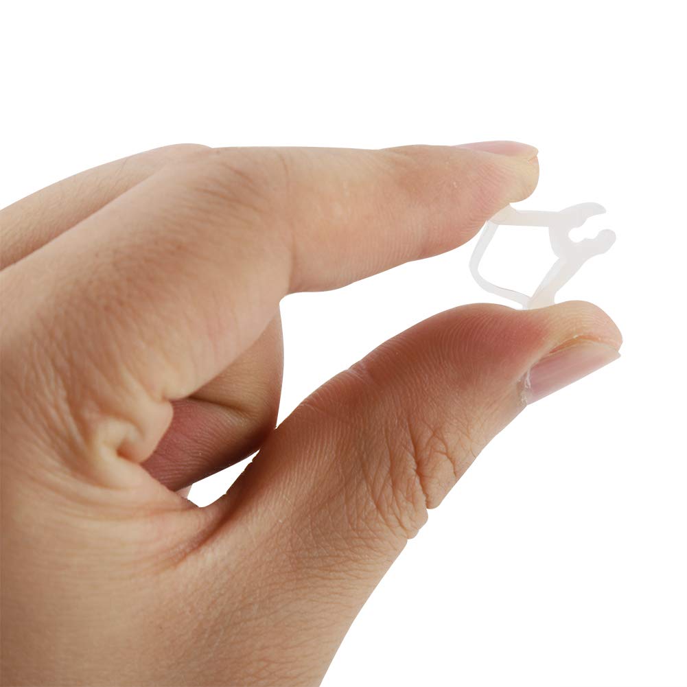 Tomato Plant Support Clips 100pcs - Garden Clips for Vegetables & Fruits - Plant Grafting & Nursery Support