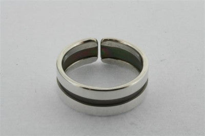 Premium Titanium & Sterling Silver Jewelry Set - Elegant Line Design for Men & Women | Perfect for Gifts, Weddings & Everyday Wear