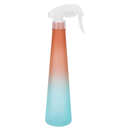 350ml Empty Hair Spray Bottle - Fine Mist Sprayer for Hair & Plants (Orange & Green) - Perfect for Styling, Hydrating & Gardening
