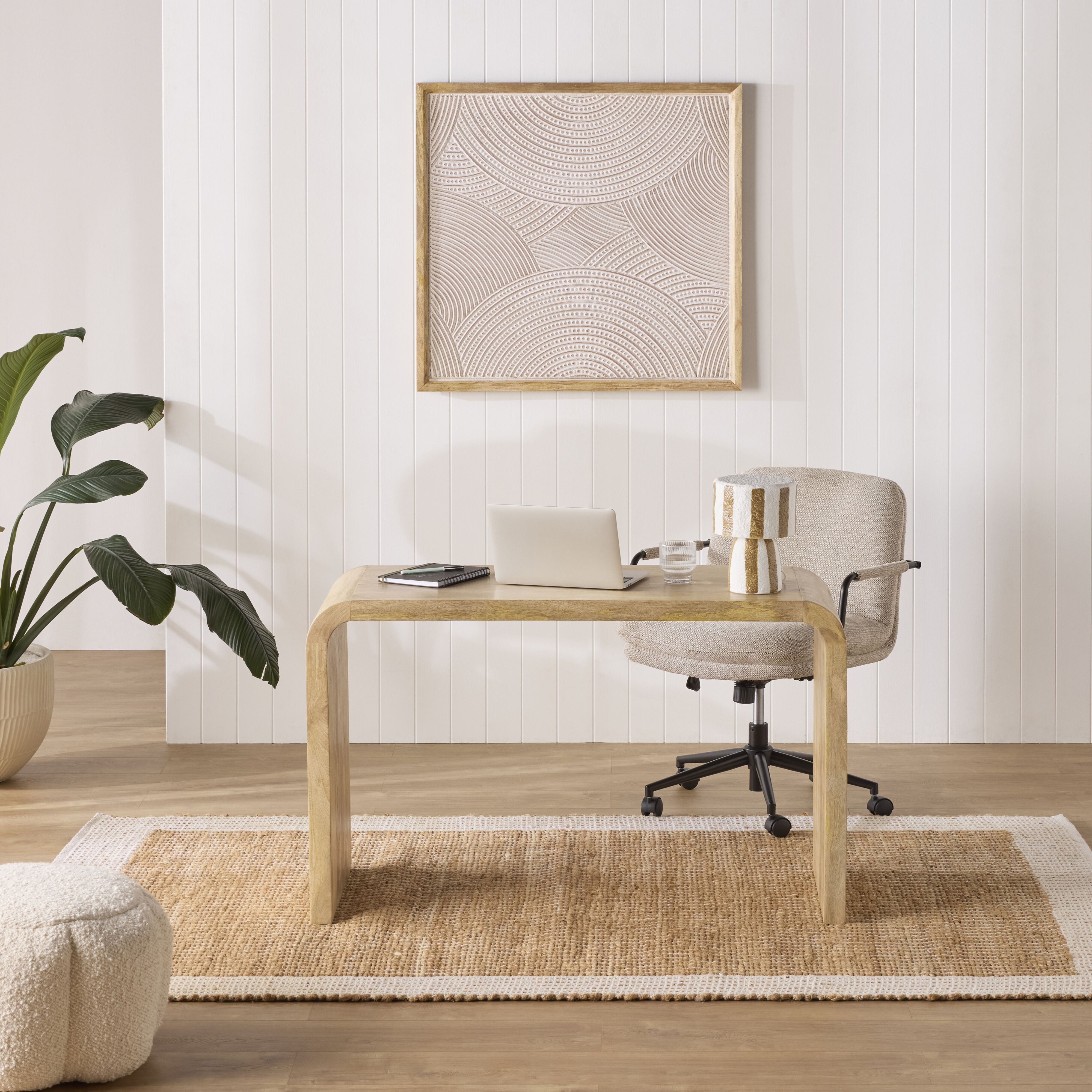 Compact Bridge Desk for Small Spaces - Perfect for Home Office, Study & Dorm Room Workspace