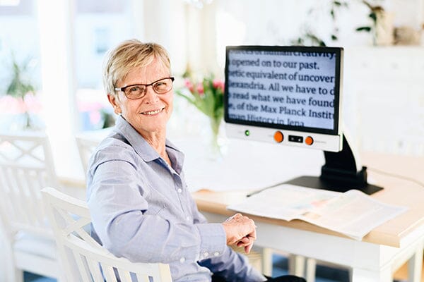 MagniLink One - High-Quality Digital Magnifier for Reading, Writing & Low Vision Assistance | Perfect for Books, Documents & Crafts