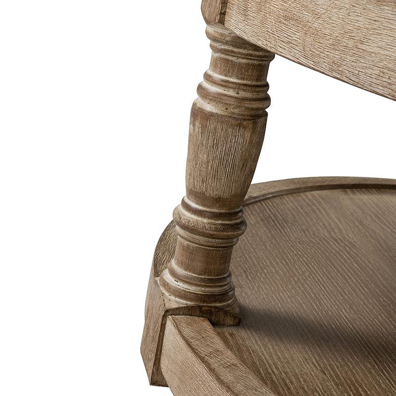 Danilynn Tufted Round Cocktail Ottoman Coffee Table - Stylish Footrest & Side Table for Living Room, Bedroom & Lounge Areas