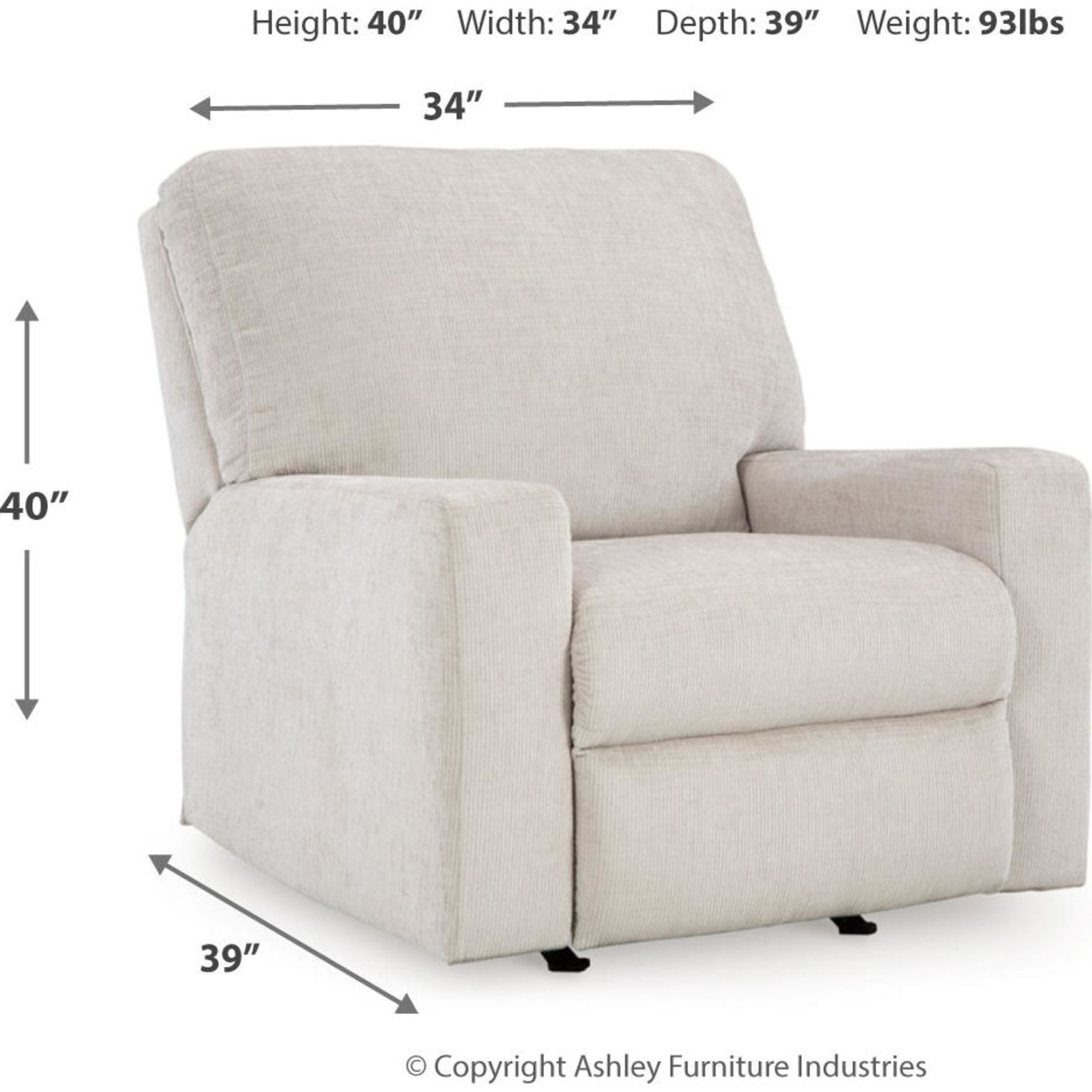 Aviemore Rocker Recliner Chair - Comfortable Power Lift Reclining Chair with Massage & Heat for Elderly - Perfect for Living Room, Bedroom & Home Theater Relaxation