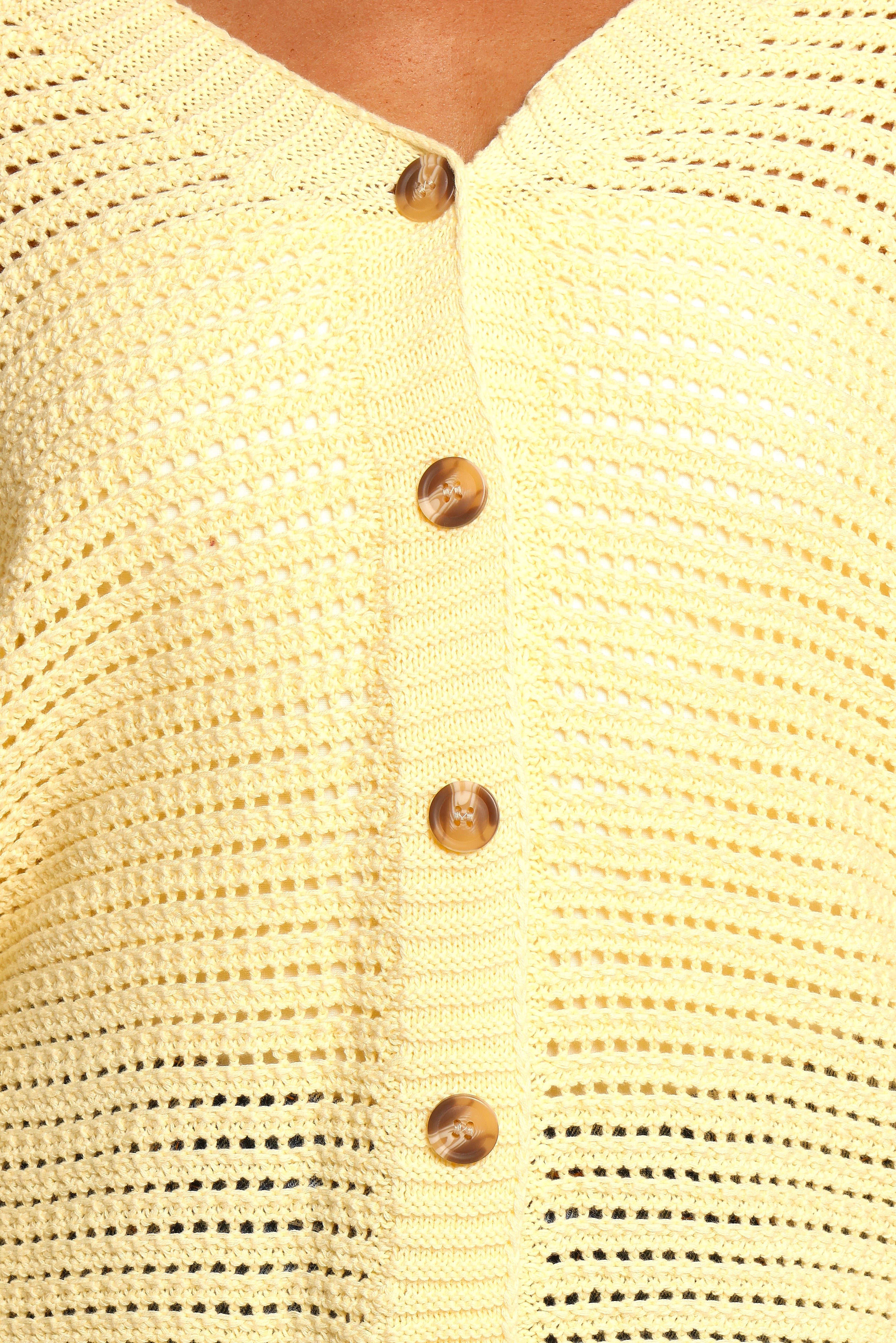 Carrie Button Front Cardigan for Women - Soft Yellow Knit Sweater | Cozy Fall & Winter Layering | Perfect for Office, Casual Outfits and Date Nights