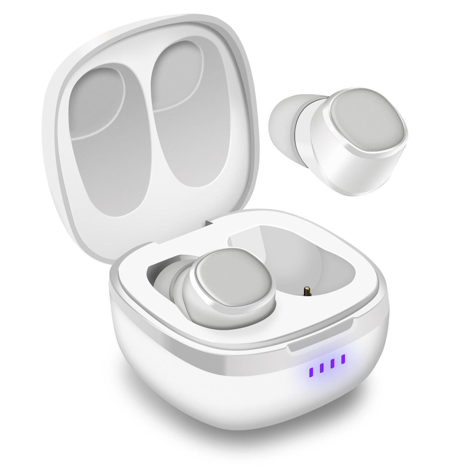 August EP800 Bluetooth Wireless Earbuds with Mic, IPX6 Waterproof, DSP Noise Cancelling - Perfect for Gym, Running & Commuting