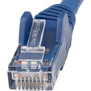 1m CAT6 Ethernet Cable - LSZH (Low Smoke Zero Halogen) - 10Gbps 650MHz 100W PoE RJ45 UTP Network Patch Cord with Snagless Boot & Strain Relief - Blue CAT6 Cable (ETL Verified) - Ideal for Home Office, Gaming & Server Rooms (N6LPATCH1MBL)