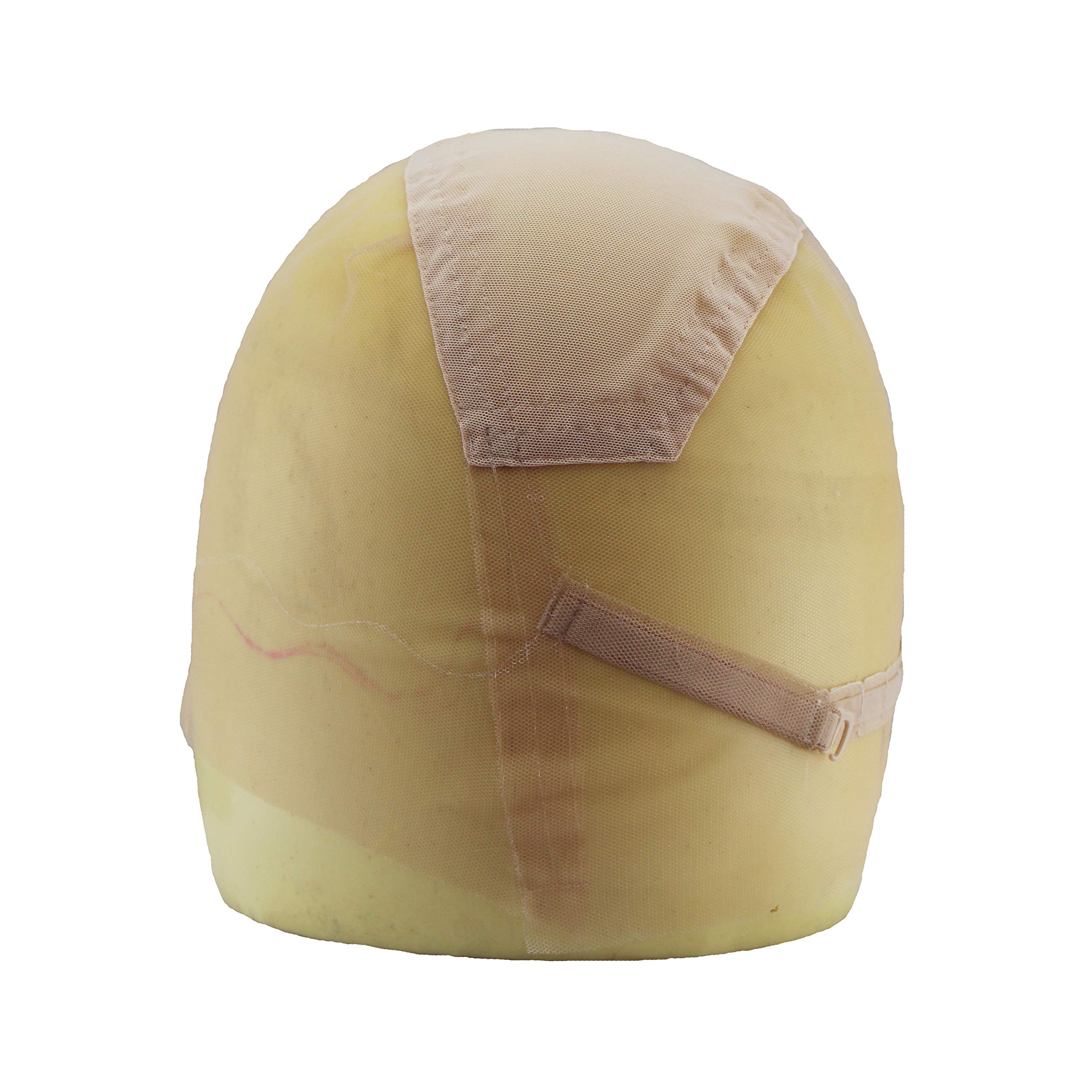 Premium Human Hair Lace Wig Cap for Making Wigs - Adjustable Strap Full Lace Wig Foundation (Small Size, Transparent) | Perfect for Salon Styling, Cosplay & Daily Wear