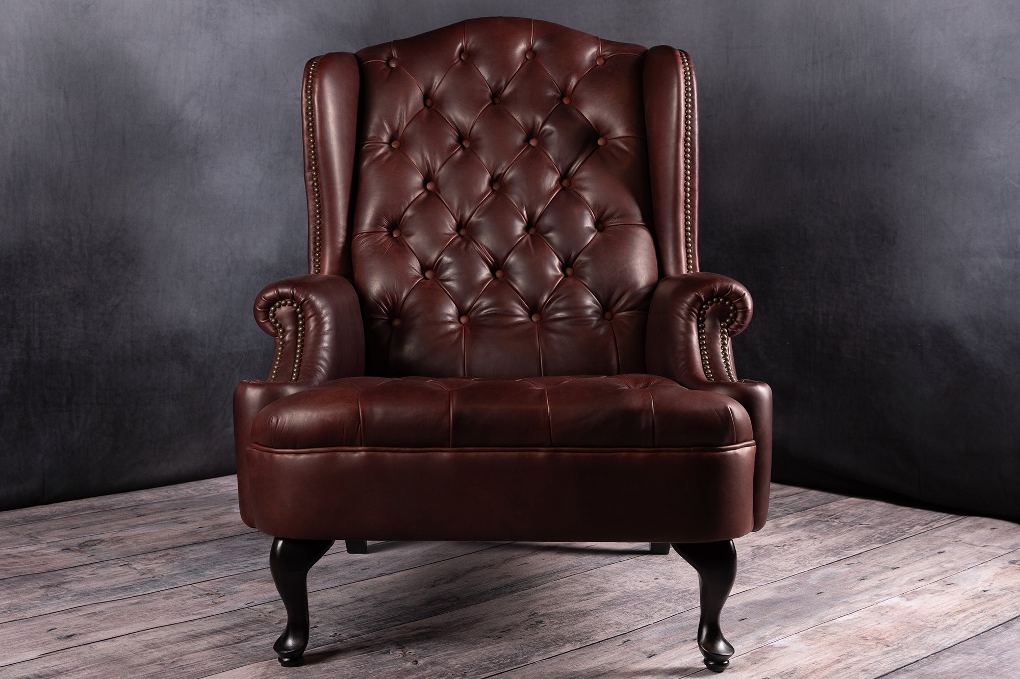 Hancock Chair - Modern Accent Chair for Living Room, Bedroom & Office - Comfortable Upholstered Armchair with Sturdy Wooden Legs - Perfect for Reading, Relaxing & Home Decor