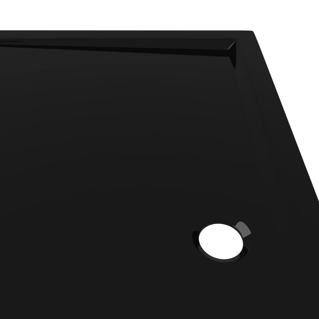 Black ABS Rectangular Shower Base Tray - 31.5