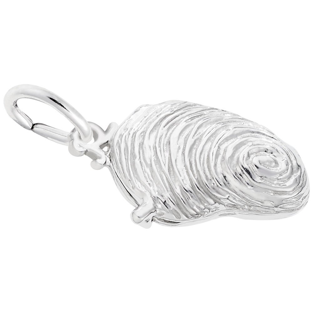 Rembrandt Oyster Charm Pendant - 14K Gold or 925 Sterling Silver Jewelry for Women, Elegant Shell Pendant Necklace Gift for Her, Perfect for Beach Vacations & Summer Outfits