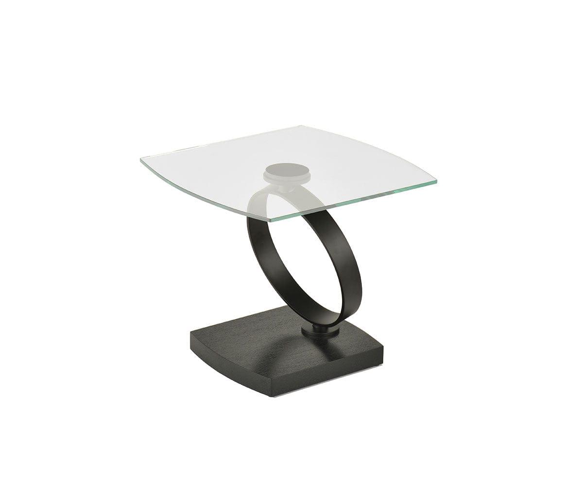 Modern Rizzo End Table - Stylish Nightstand for Bedroom, Living Room & Office - Compact Side Table with Storage Shelf - Perfect for Small Spaces, Apartments & Dorm Rooms
