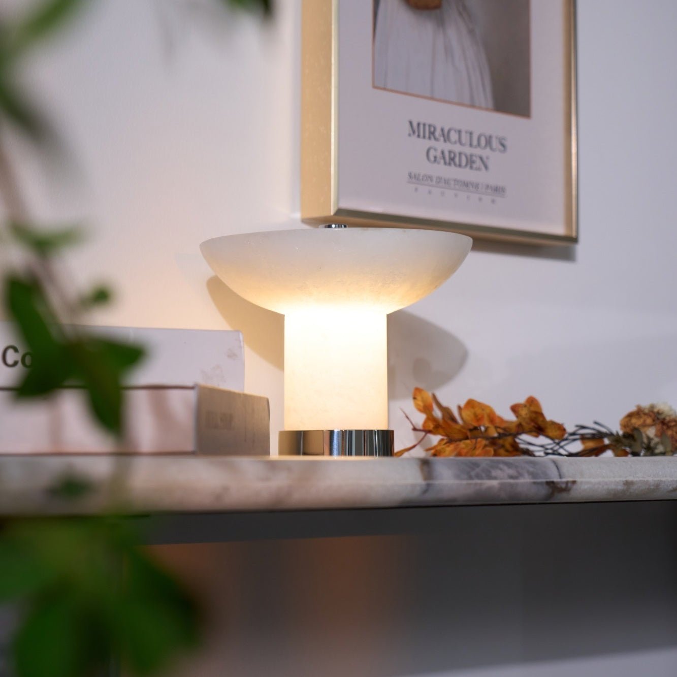 Aeralith Rechargeable LED Table Lamp - Adjustable Brightness, USB Charging, Portable Night Light for Bedroom, Office & Reading