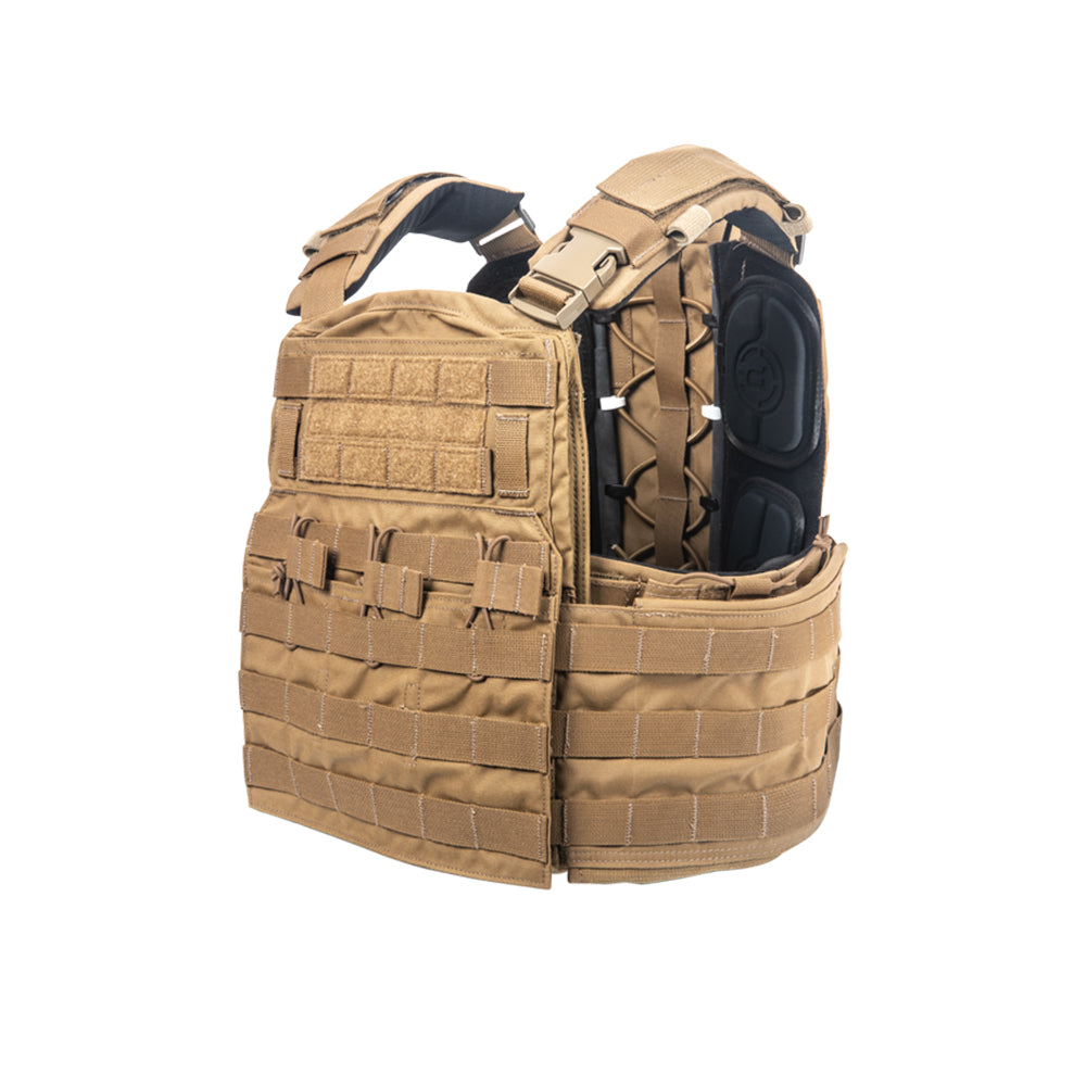 Crye CPC Tactical Plate Carrier with Doffing System - Military Vest with Magazine, Radio & Admin Pouches for Combat, Airsoft & Outdoor Activities
