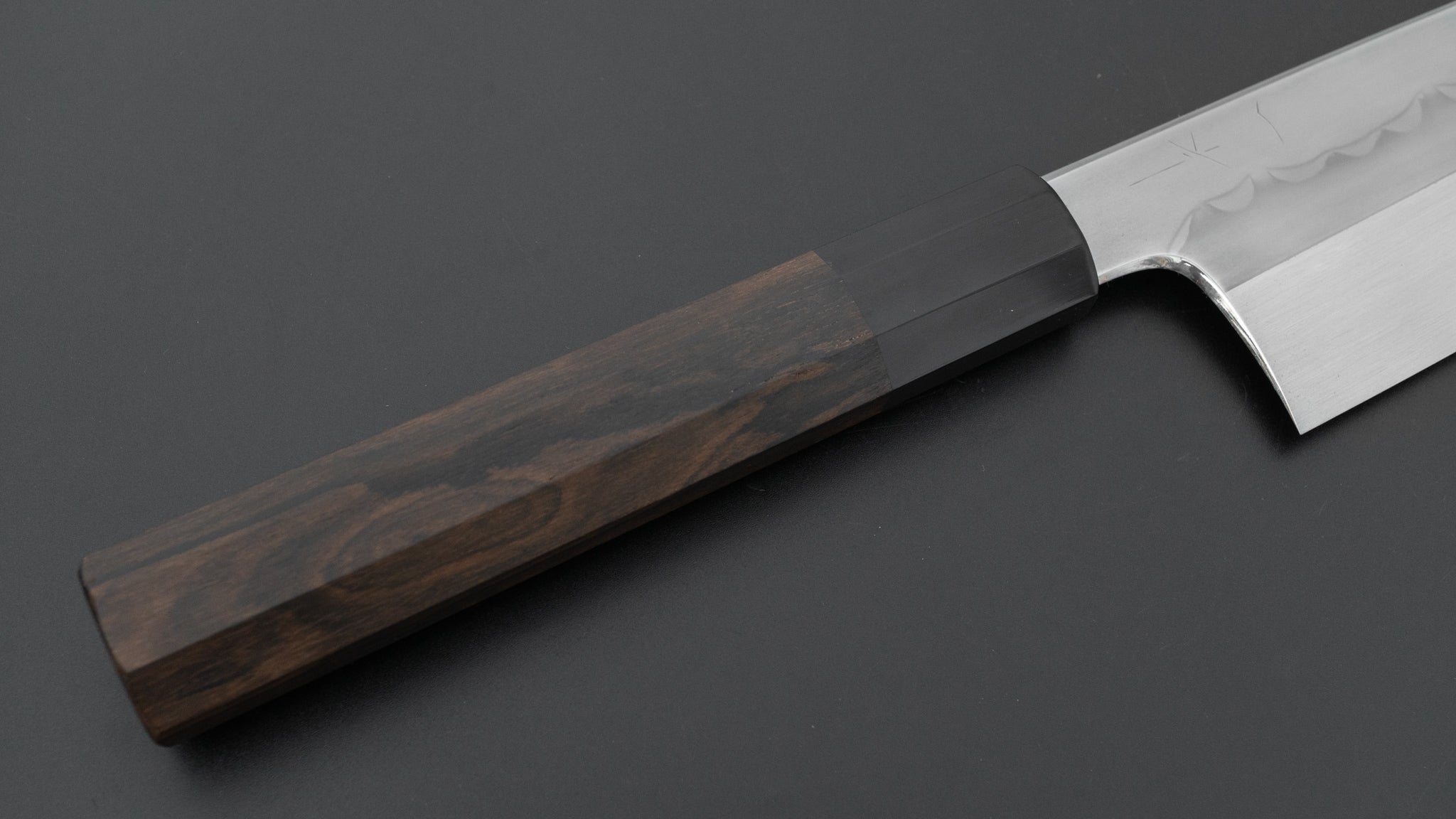 Hitohira Togashi White #1 Sanbonsugi Mizu Honyaki Gyuto 240mm Japanese Chef Knife - Ziricote Wood Handle with Saya (#121) - Perfect for Sushi, Sashimi & Precision Cutting