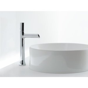 Kohler K-8990-7-CP Bathroom Faucet, Polished Chrome Finish, Single Handle Deck Mount Sink Faucet - Perfect for Modern Bathroom Vanities and Powder Rooms