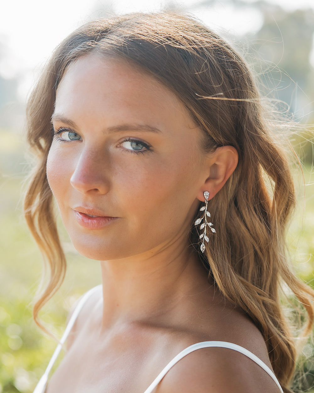 Elegant Viola CZ Stud Earrings for Women - Sparkling Cubic Zirconia Jewelry Gift for Birthday, Anniversary & Special Occasions