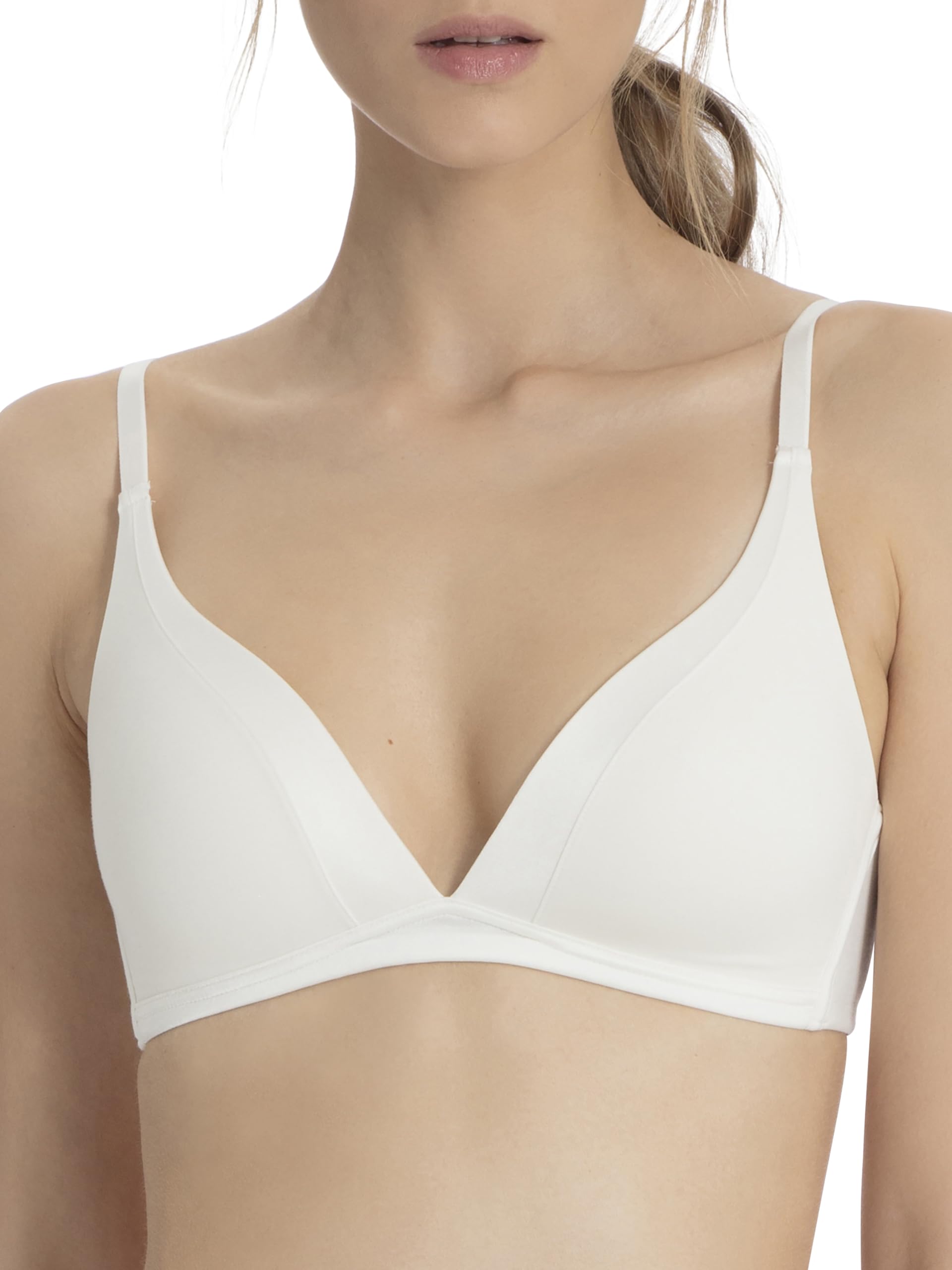 Women's Cate Triangle Wireless Bra - Comfortable Seamless Bralette for Yoga, Lounge & Everyday Wear