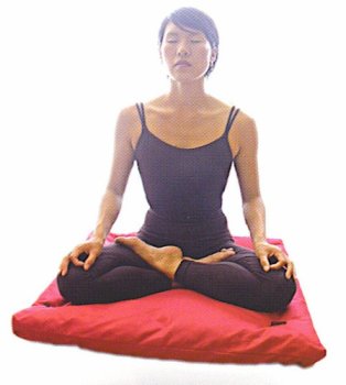 Premium Zabuton Meditation Cushion for Yoga & Zen Sitting - Thick Comfortable Floor Pillow with Durable Solid Cover - Perfect for Home Meditation, Yoga Studios & Buddhist Temples