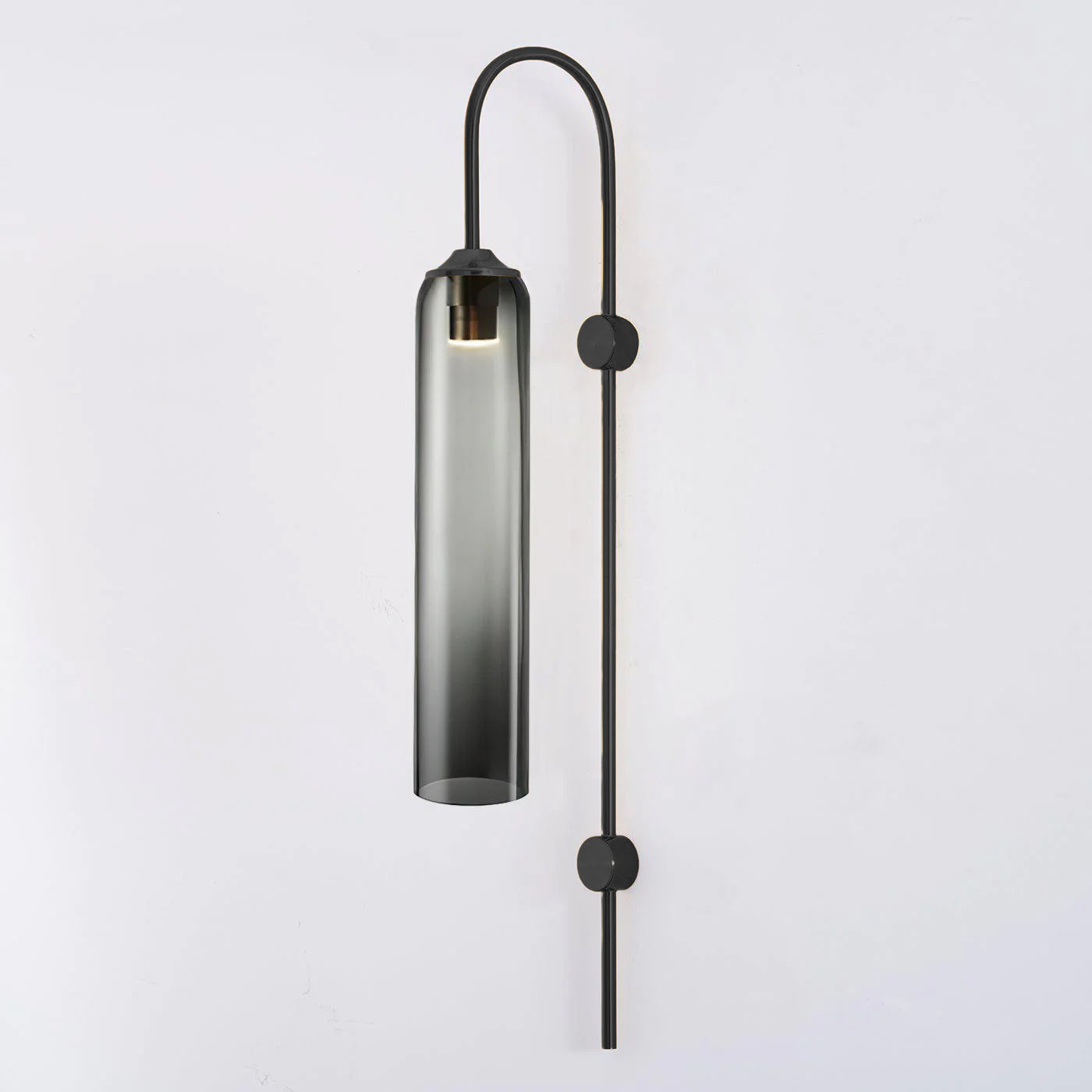Modern Glass Wall Lamp - Sleek LED Sconce Light for Bedroom, Living Room & Hallway - Energy Efficient Indoor Lighting Fixture