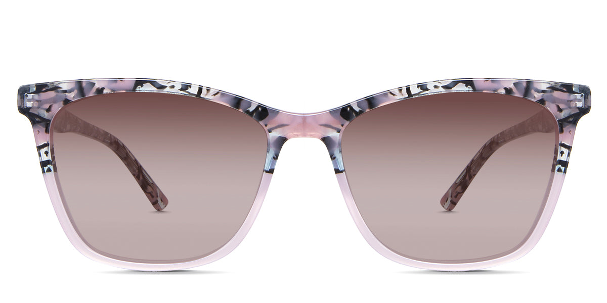 Stylish Paisley Print Women's Prescription Sunglasses – UV Protection, Lightweight & Comfortable for Driving, Outdoor Activities & Fashion