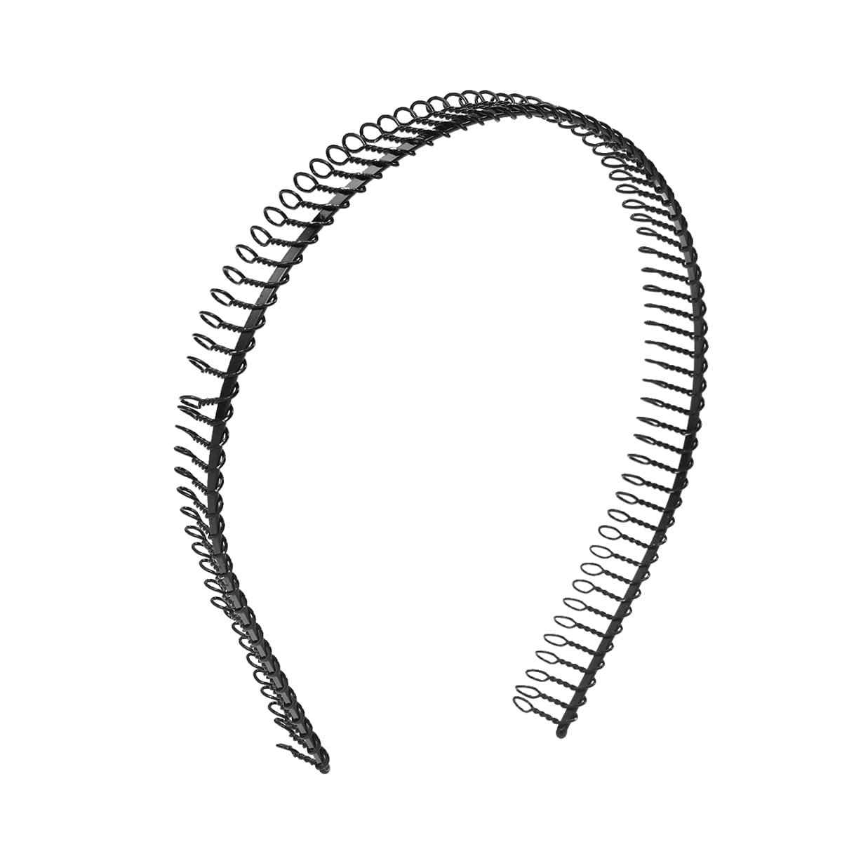 Metal Teeth Headband for Women - Non-Slip Hair Band with Comb, Stylish Hair Loop for Women | Perfect for Workouts, Yoga, and Everyday Hairstyling