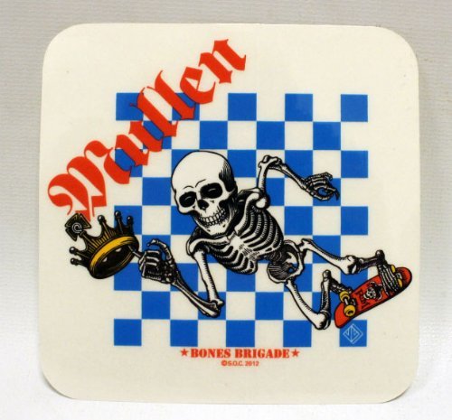Powell Peralta Bones Brigade Rodney Mullen Chess RE-Issue Sticker 4.5 x 4.5 in - Vintage Skateboard Decal for Boards, Laptops & DIY Projects