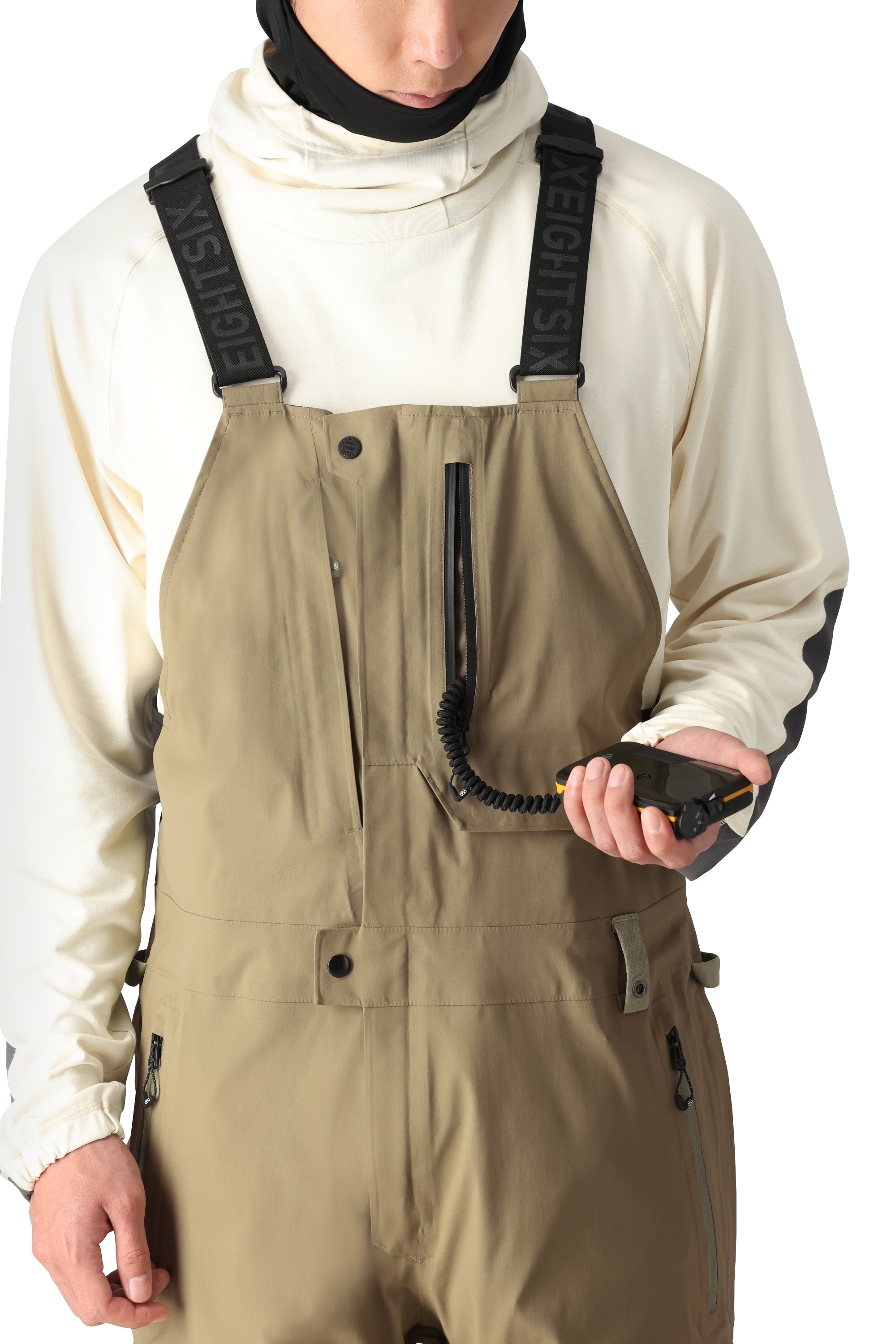 686 Men's GORE-TEX Stretch Dispatch Bib Snow Pants 2025 - Waterproof Insulated Winter Ski Bib Overalls for Snowboarding & Cold Weather Activities