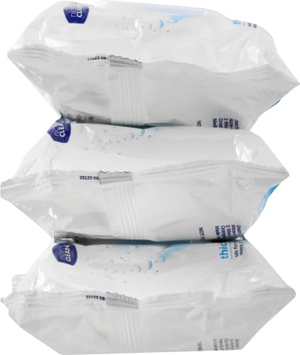 Nice 'N Clean Adult Flushable Wipes - 3 Pack (180 Wipes Total) | Plant-Based Biodegradable Personal Cleansing Wipes with Aloe Vera & Vitamin E | Gentle for Sensitive Skin, Ideal for Travel, Gym & Postpartum Care