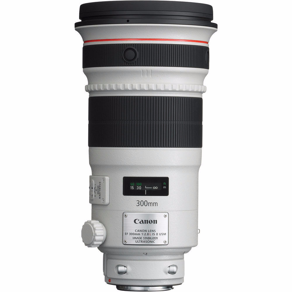 Canon EF 300mm f/2.8L IS II USM Telephoto Lens for Sports, Wildlife & Portrait Photography - Professional DSLR Camera Lens with Image Stabilization & Ultrasonic Motor