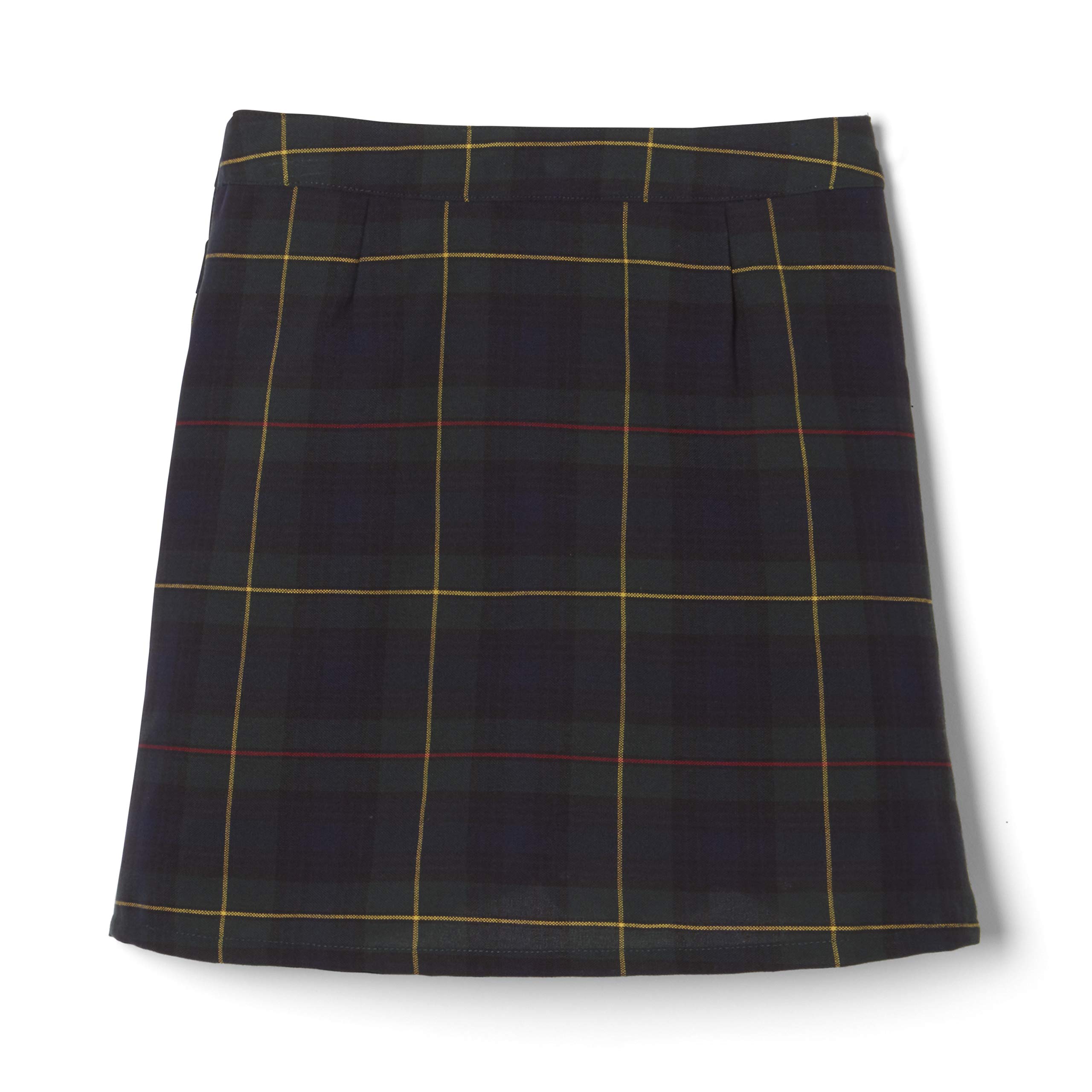 French Toast Girls' Adjustable Waist Pleated-Front Scooter Skirt - Perfect for School Uniforms, Playdates & Special Occasions