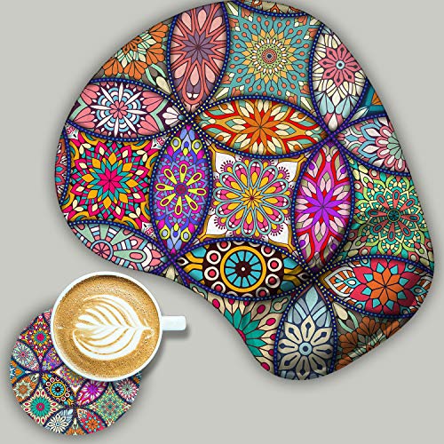Abstract Mandala Flower