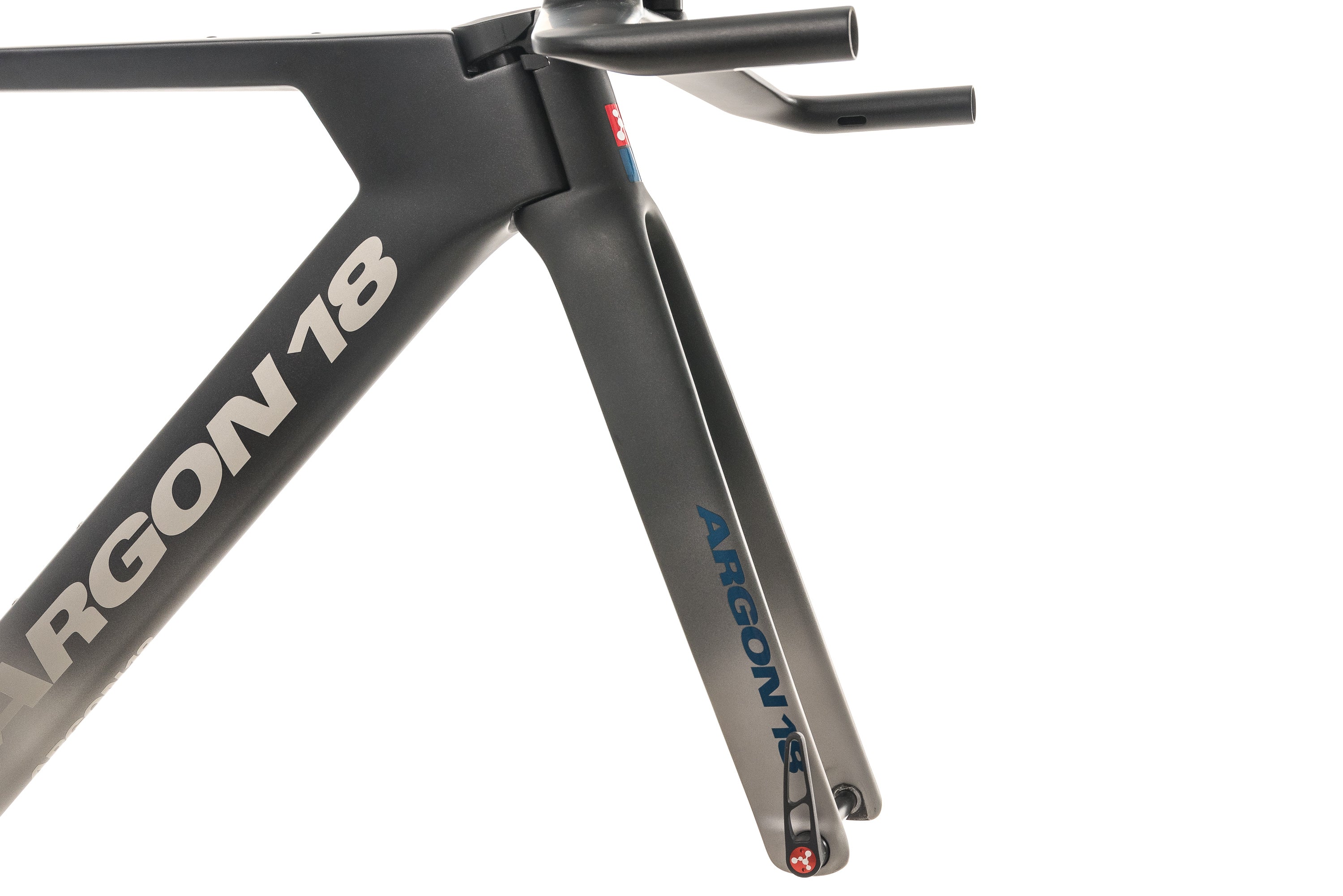 Argon 18 E 118 Tri+ Disc Medium Road Bike Frameset - Lightweight Carbon Triathlon & Time Trial Racing Frame for Competitive Cyclists