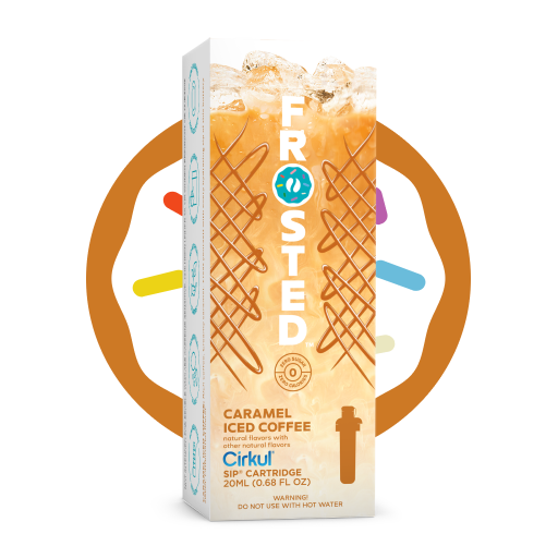 Delicious Frosted Caramel Iced Coffee - Premium Cold Brew for Summer Refreshment | Perfect for Breakfast, Office Snacks & Afternoon Energy Boost