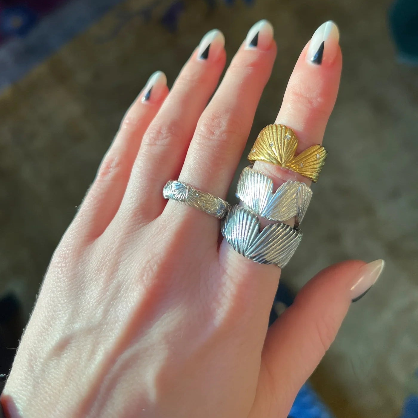 Stylish Silver Wing Wrap Ring for Women - Elegant Jewelry Gift for Everyday Wear & Special Occasions