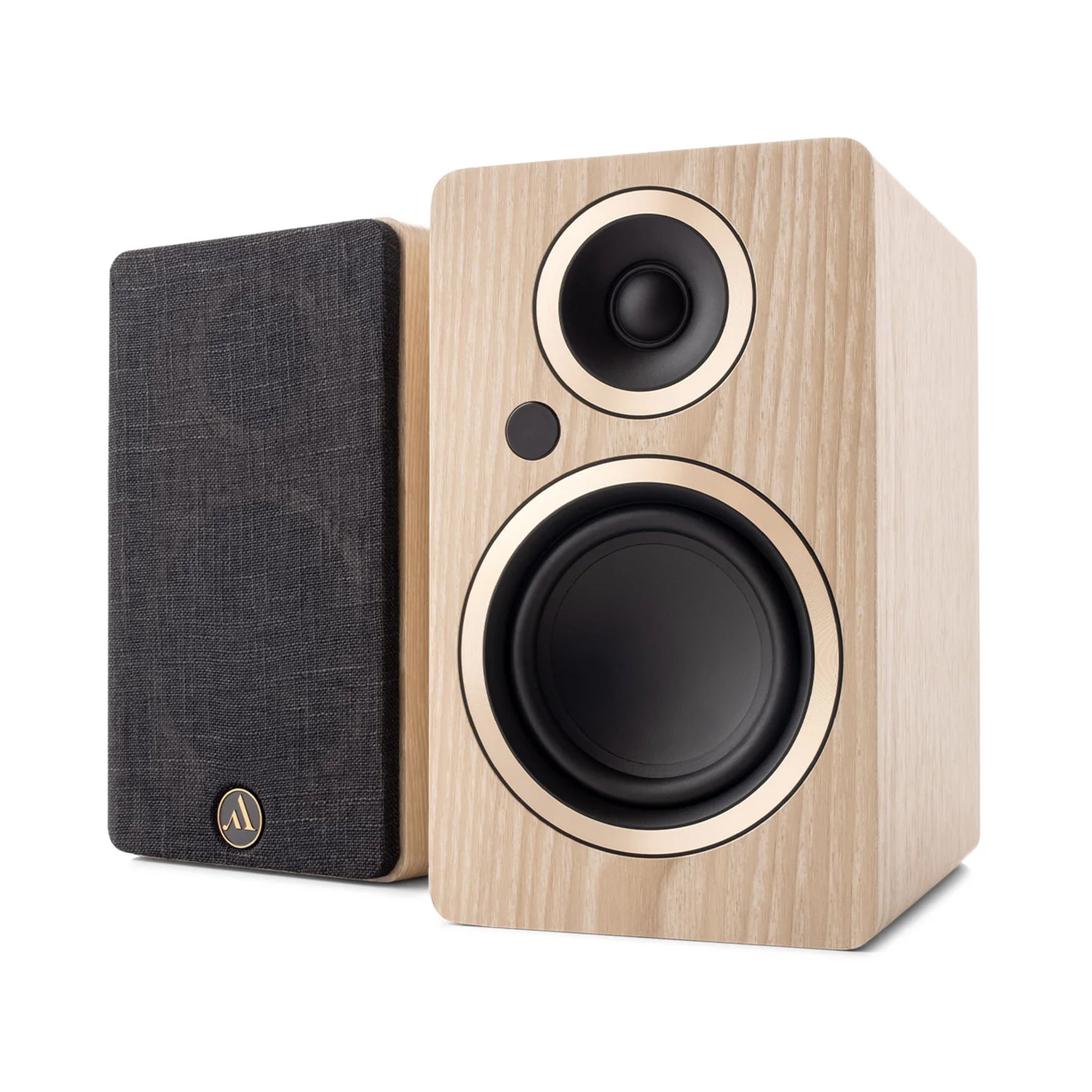 Argon FENRIS A4 Active Bookshelf Speakers - High-Fidelity Stereo Sound for Home Audio, Gaming & Music | Compact Powered Speakers for Desktop, Bookshelf & Studio Use