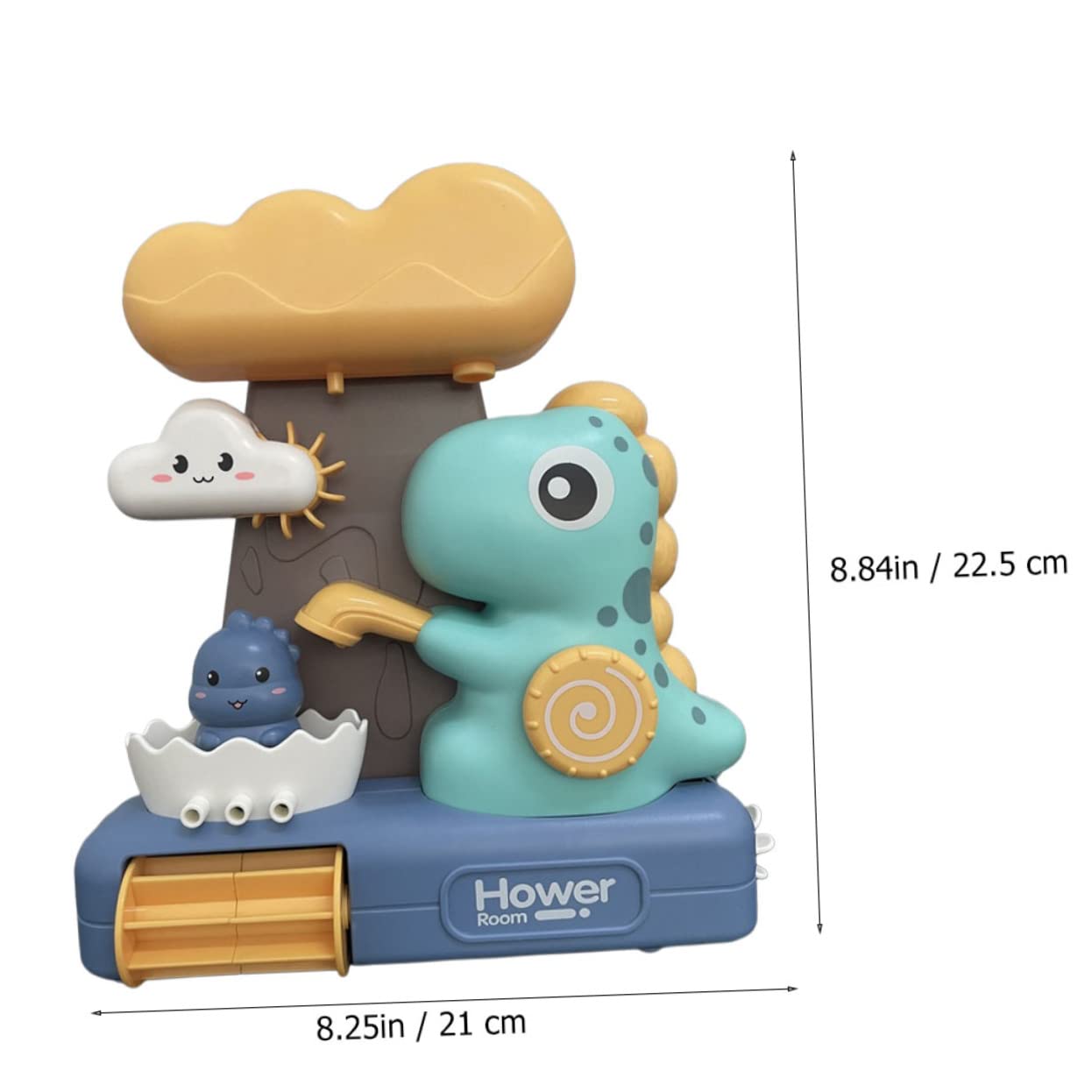 DRESSOOS Dinosaur Bath Toys for Kids - Fun Water Play Toy Set for Toddlers & Children - Perfect for Bathtime, Pool, and Outdoor Water Play