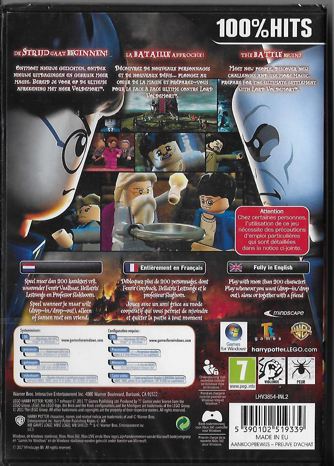 LEGO Harry Potter: Years 5-7 PC DVD Game | Official Warner Bros Wizarding World Adventure | Perfect for Harry Potter Fans & PC Gamers | Great for Family Game Nights & Potter-Themed Parties