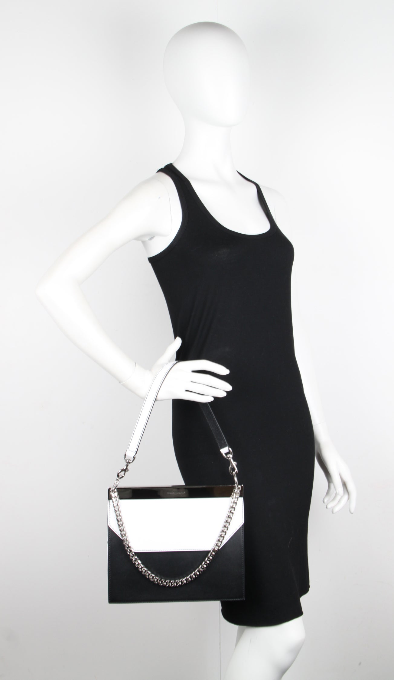 Stylish Crossbody Shoulder Bag for Women - Black & Silver Fashion Purse | Perfect for Work, Travel, and Everyday Use
