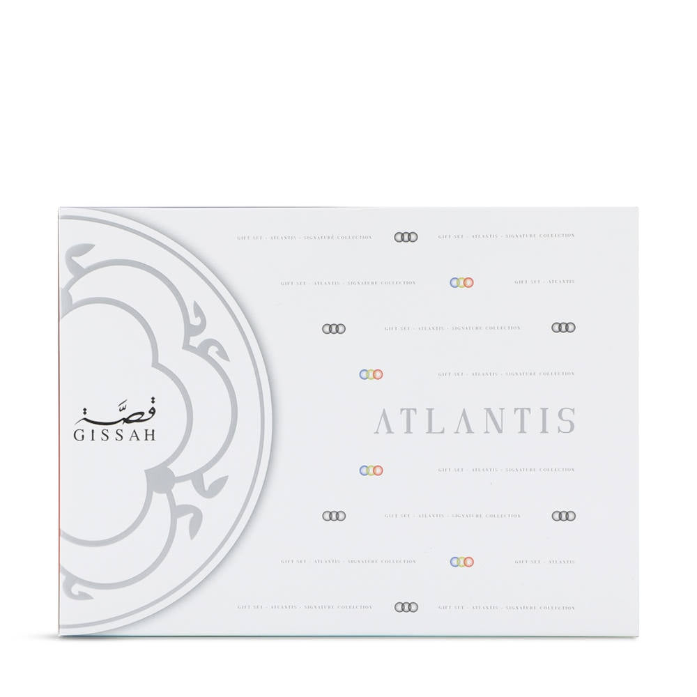 Atlantis Eau de Parfum Set - 3 Piece Luxury Perfume Gift for Women, Long Lasting Fragrance, Perfect for Date Night, Special Occasions & Daily Wear