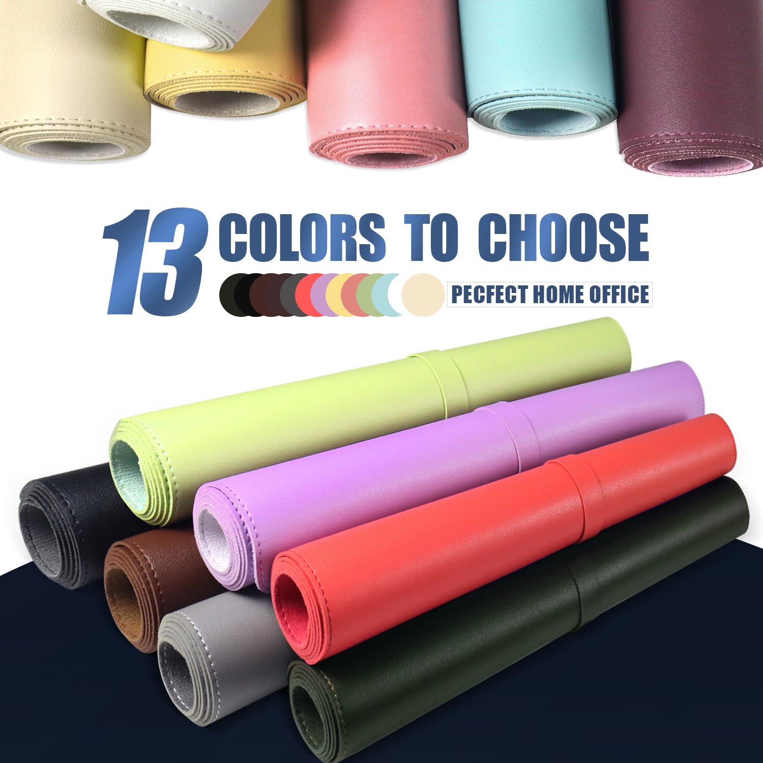 Premium Leather Desk Pad Protector - 39.4