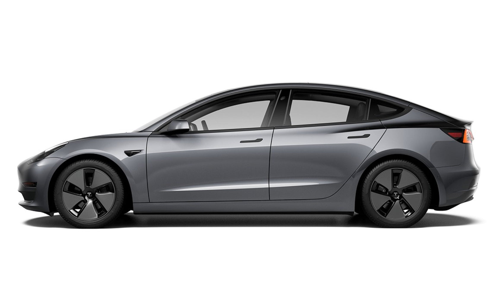 4-Piece Matte Black Side Door Push Handle Cover Trims for 2017+ Tesla Model 3 & Y - Premium Interior Upgrade for Enhanced Style & Protection (Perfect for Car Enthusiasts & Daily Commuters)
