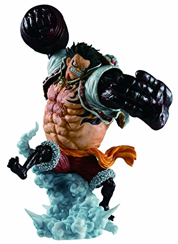 Banpresto One Piece Monkey D. Luffy Gear Fourth B Ichiban Kuji Battle Selection Action Figure - Anime Collectible for Fans, Perfect for Display & Gift Giving | Living Room Decor, Office Desk Showpiece, Anime Convention Showcase