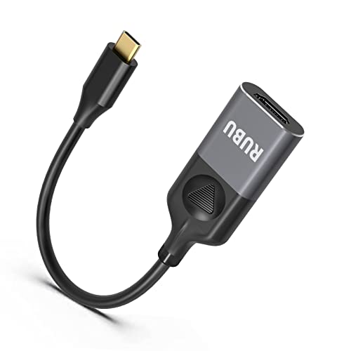 RUBU USB C to HDMI Adapter 4K, Type-C to HDMI Converter for MacBook Pro/Air, Surface Pro, iPad Pro/Air, Galaxy S10/S9+, XPS - Home Office & Entertainment Streaming Device