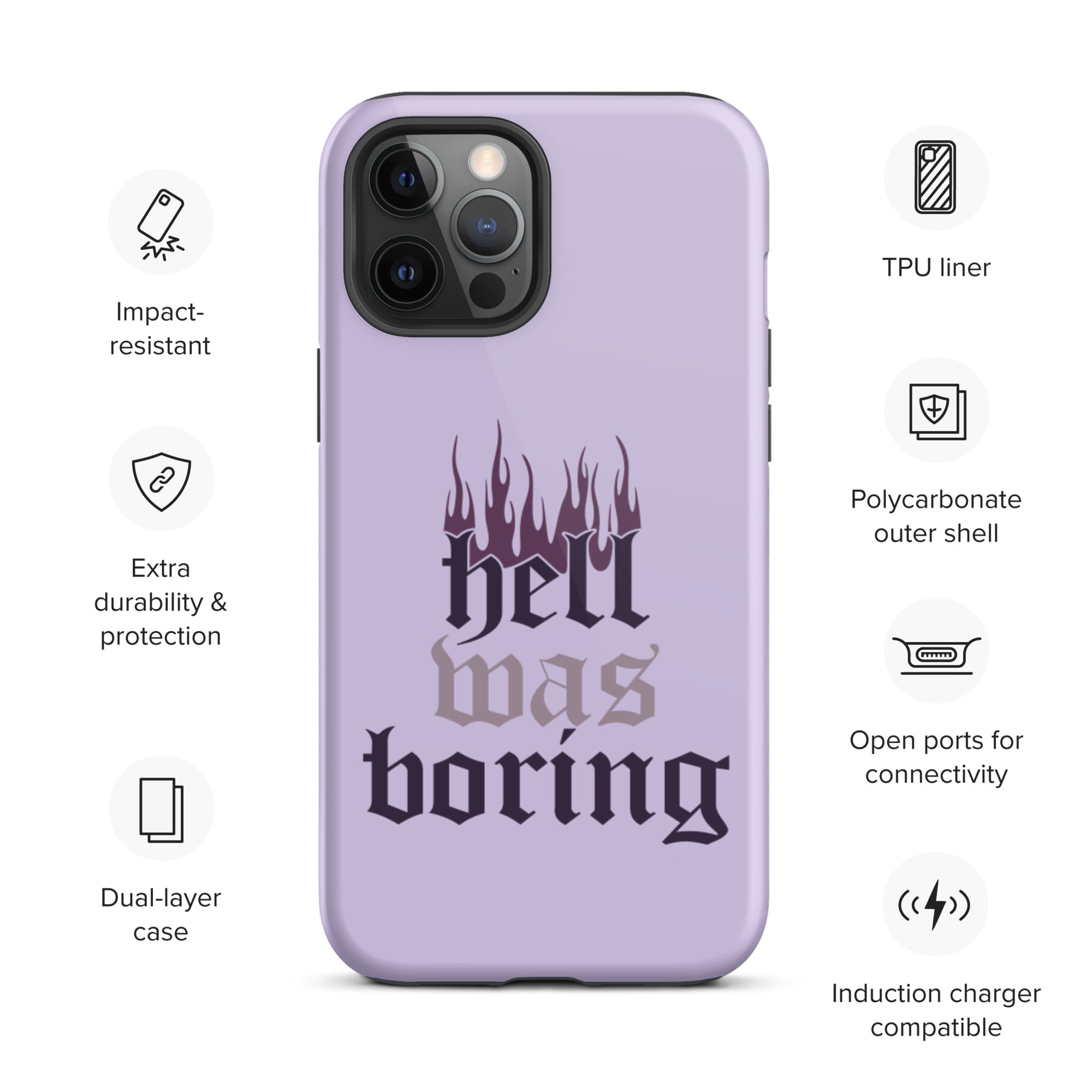 Premium Tough iPhone Case - Shockproof & Durable Protection for Everyday Use | Perfect for Outdoor Adventures & Active Lifestyles