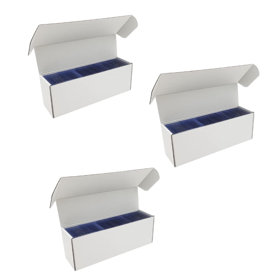 Toploader Storage Box for Trading & Sports Cards - Durable Card Holder Organizer (3-Pack) | Perfect for Collectors, Game Nights & Card Showcases